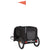 Pet Bike Trailer Black Oxford Fabric and Iron