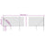Chain Link Fence with Spike Anchors Green 1x10 m