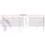 Chain Link Fence with Spike Anchors Green 0.8x25 m