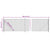 Chain Link Fence with Flange Green 1x10 m
