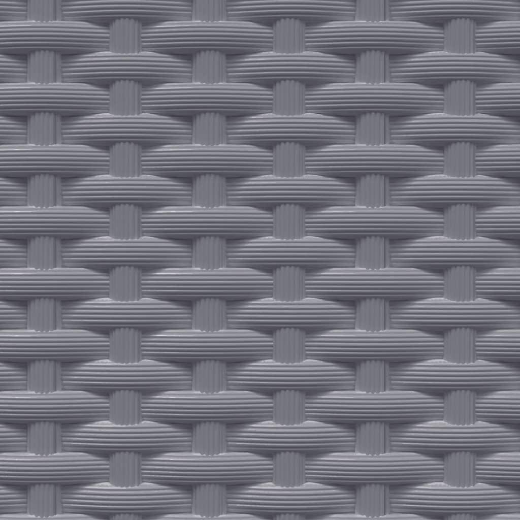 Planters 4 pcs Blue Grey 30x30x37 cm Polypropylene