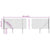 Wire Mesh Fence with Spike Anchors Green 1x25 m
