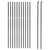 Wire Mesh Fence Anthracite 1.4x25 m Galvanised Steel