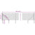Wire Mesh Fence with Spike Anchors Anthracite 1x25 m