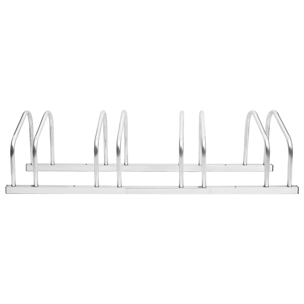 Bike Rack for 4 Bikes Galvanised Steel