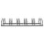 Bike Rack for 6 Bikes Black Steel