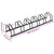 Bike Rack for 6 Bikes Black Steel