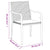 Garden Chairs with Cushions 2 pcs Black 56x59x84 cm Poly Rattan