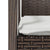 Garden Chairs with Cushions 2 pcs Brown 56.5x57x83 cm Poly Rattan
