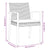 Garden Chairs with Cushions 2 pcs Black 56.5x57x83 cm Poly Rattan