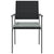 Garden Chairs with Cushions 2 pcs Black 54x62.5x89 cm Poly Rattan