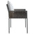 Garden Chairs with Cushions 2 pcs Brown 54x61x83 cm Poly Rattan