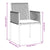 Garden Chairs with Cushions 2 pcs Black 54x60.5x83.5 cm Poly Rattan