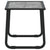 3 Piece Garden Lounge Set with Cushions Anthracite Steel