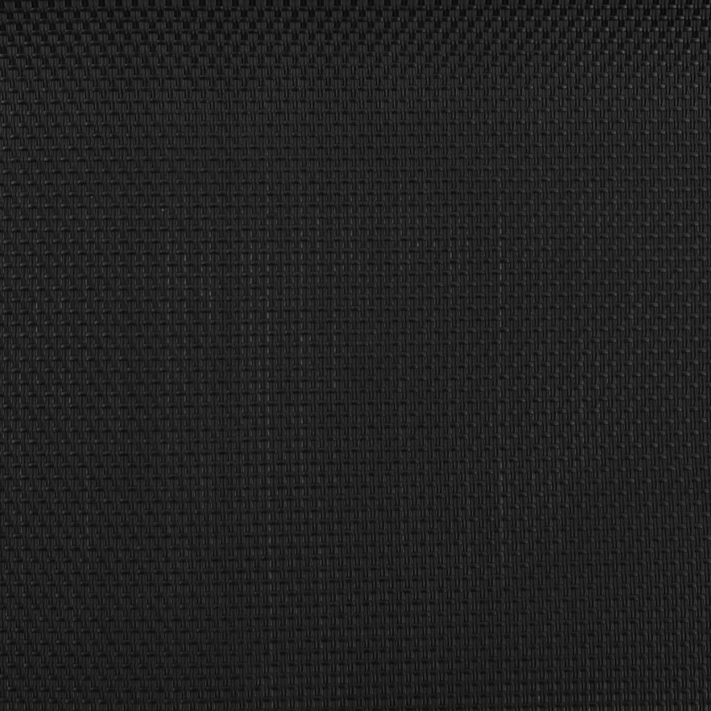 3 Piece Garden Lounge Set with Cushions Anthracite Steel