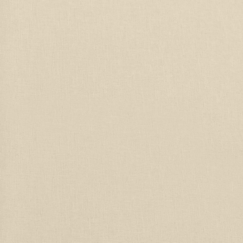 Garden Chair with Footstool Light Brown Poly Rattan