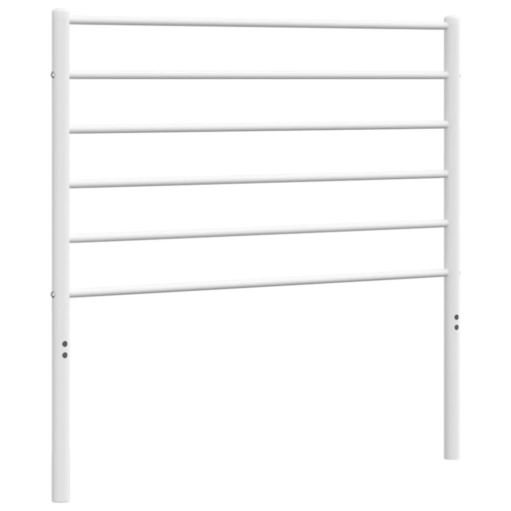 Metal Replace Headboard White 107 cm