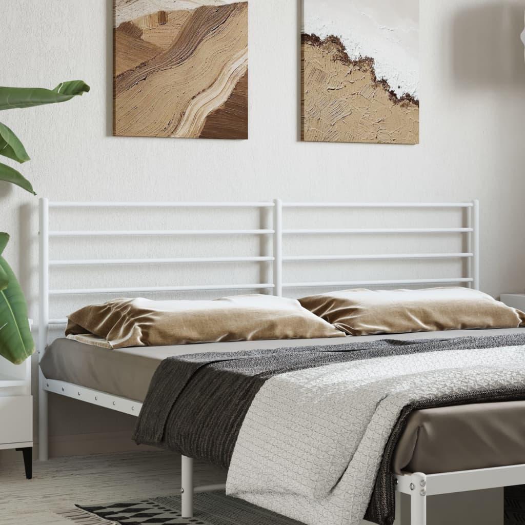 Metal Replace Headboard White 180 cm