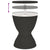 3-in-1 Ice Cooler Table Black Polypropylene