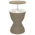 3-in-1 Ice Cooler Table Light Brown Polypropylene