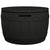 3-in-1 Garden Storage Box Black Polypropylene