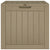 Garden Storage Box Grey 55.5x43x53 cm Polypropylene