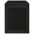 Garden Storage Box Black 55.5x43x53 cm Polypropylene