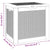 Garden Storage Box Black 55.5x43x53 cm Polypropylene