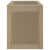Garden Storage Box Light Brown 55.5x43x53 cm Polypropylene