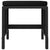 6 Piece Garden Dining Set with Cushions Black Poly Rattan