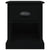 Bedside Cabinet Black 39x39x47.5 cm Engineered Wood