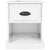 Bedside Cabinet High Gloss White 39x39x47.5 cm Engineered Wood