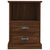 Bedside Cabinet Brown Oak 43x36x60 cm
