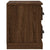 Bedside Cabinet Brown Oak 60x35.5x45 cm
