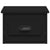 Wall-mounted Bedside Cabinet Black 41.5x36x28cm