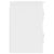 Wall-mounted Bedside Cabinet White 41.5x36x53cm