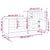 Shoe Cabinet High Gloss White 100x42x60 cm Engineered Wood