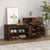 Shoe Cabinet Smoked Oak 100x42x60 cm Engineered Wood