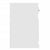 Desk with Drawer High Gloss White 115x50x75 cm Engineered Wood