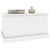Storage Box High Gloss White 70x40x38 cm Engineered Wood