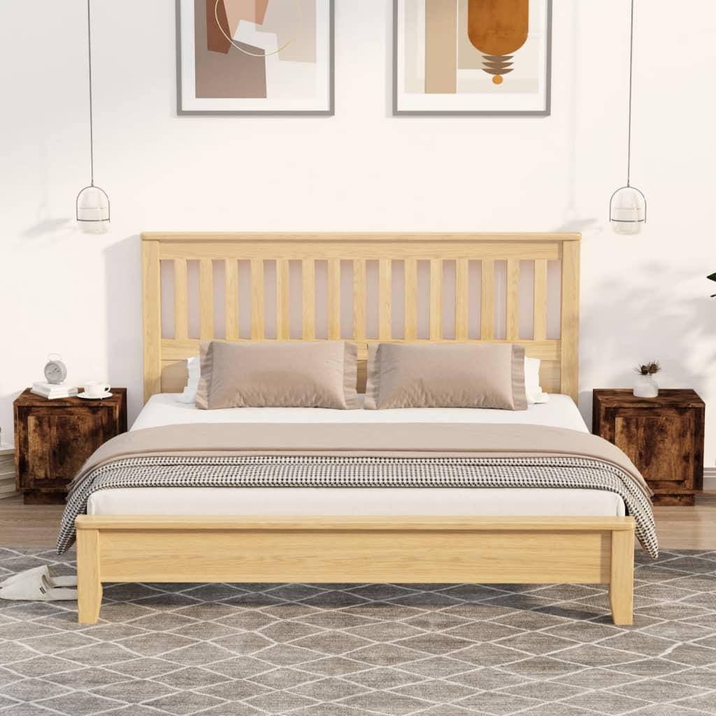 Bedside Cabinets 2 pcs Smoked Oak 44x35x45 cm Engineered Wood