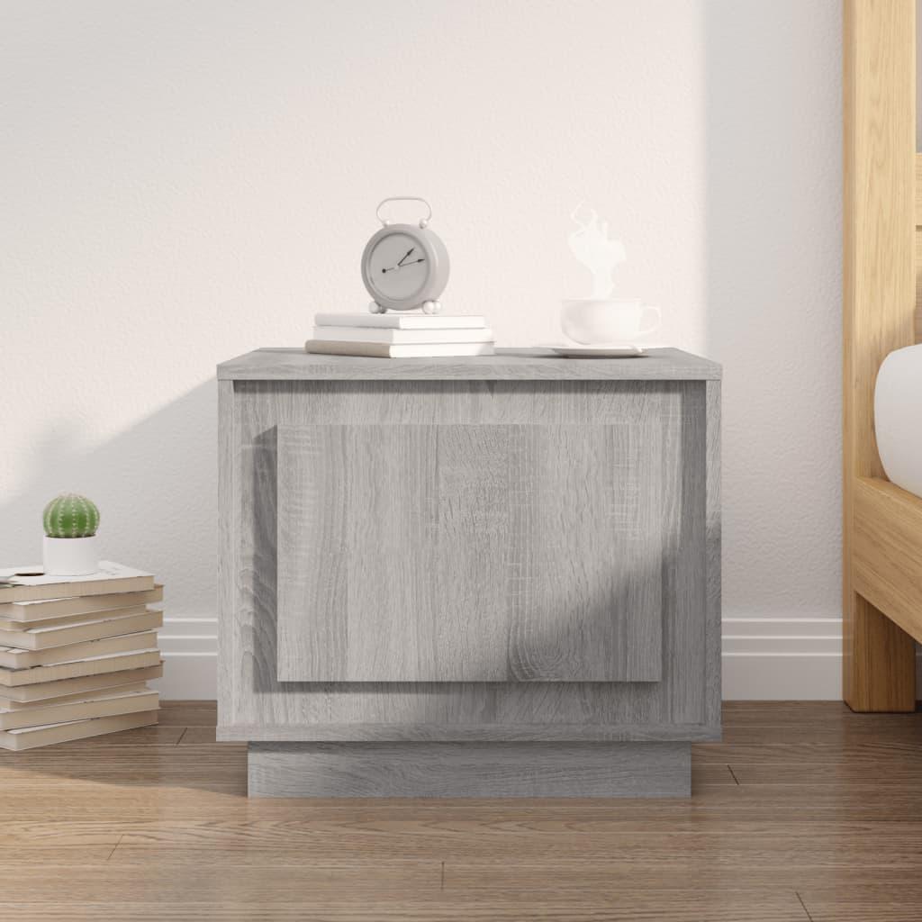 Coffee Table Grey Sonoma 51x50x44 cm Engineered Wood