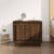 Coffee Table Brown Oak 51x50x44 cm Engineered Wood