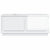 Coffee Table High Gloss White 102x50x44 cm Engineered Wood