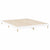 Bed Frame without Mattress White 183x203 cm King Engineered Wood