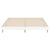 Bed Frame without Mattress White 183x203 cm King Engineered Wood