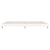 Bed Frame without Mattress White 183x203 cm King Engineered Wood
