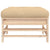 Garden Footstools with Cushions 2pcs Solid Wood Pine