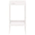 Bar Stools 2 pcs White 40x36x75 cm Solid Wood Pine