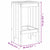 Bar Stools 2 pcs White 40x36x75 cm Solid Wood Pine